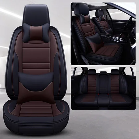 Coffee Luxury Высокое качество кожи авто сеаст Чехлы для TOYOTA 4runner altezza avalon avensis auris aygo camry caldina chaser carina - Название цвета: Coffee Luxury