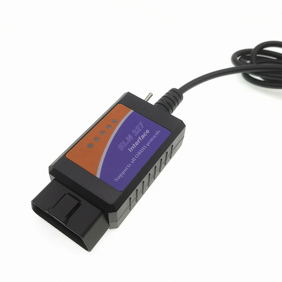 FTDI 25K80 ELM327 USB OBD2 переключатель HS / MS CAN автомобильный диагностический сканер для Ford