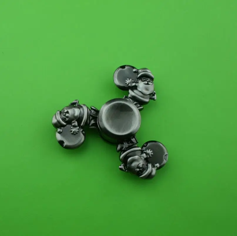 Спиннер-Спиннер для рук Санта-Клаус инопланетянин e.t. Finger Spinner Игрушка фокус три Спиннер для пальца, гироскоп уменьшить стресс подарки