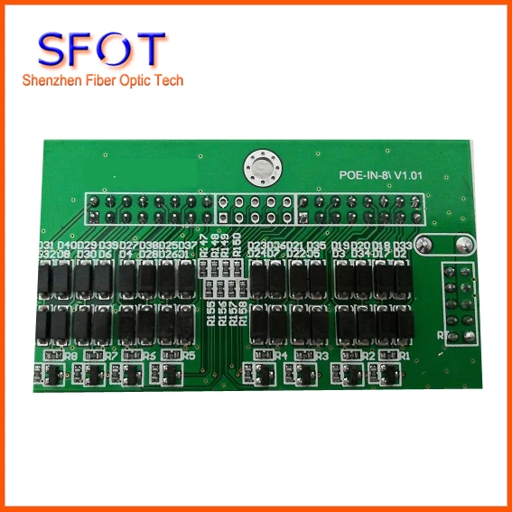 POE power board for the 8+2 POE reverse switch