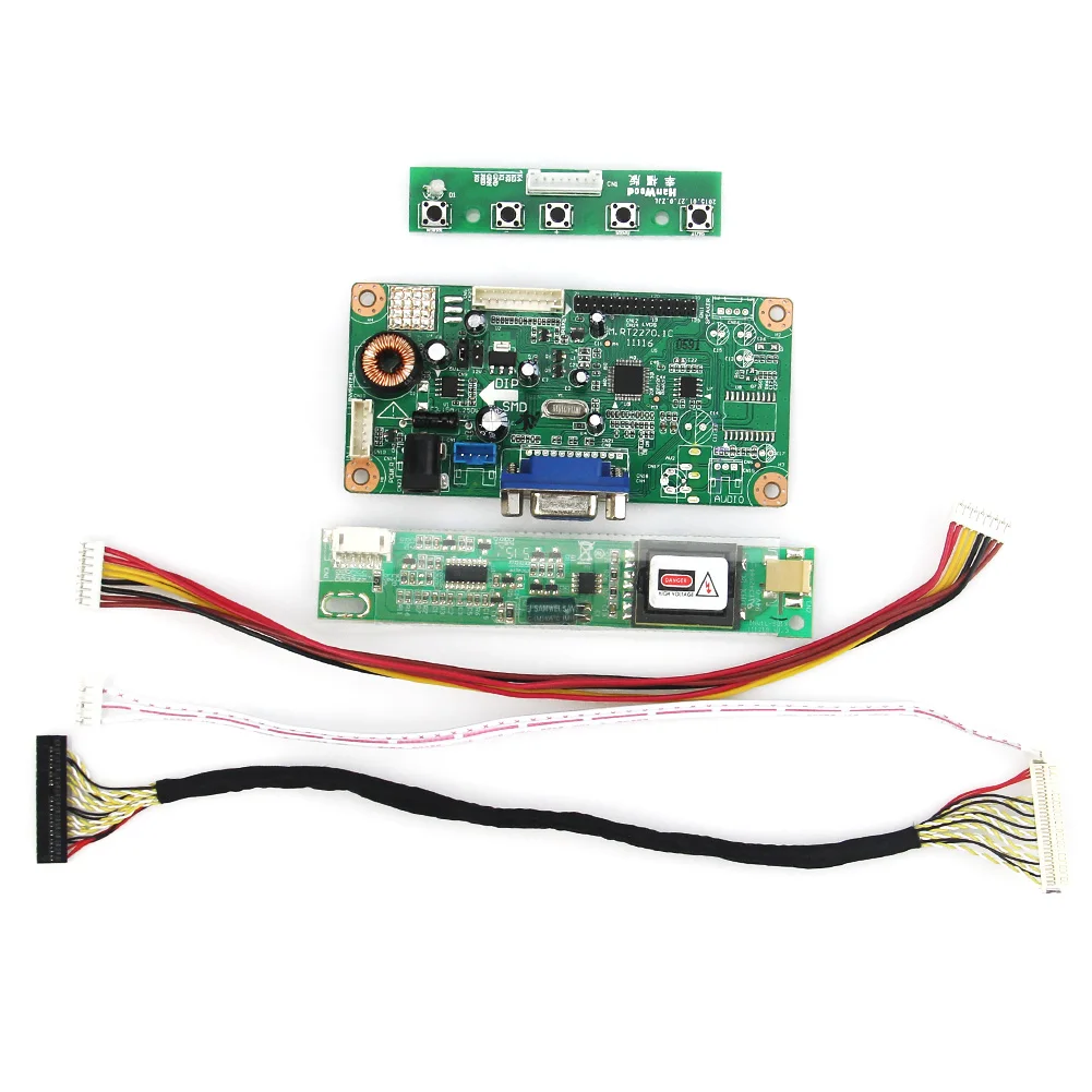 Плата драйвера управления VGA для N141XC L01 1024x768 LVDS монитор повторное использование