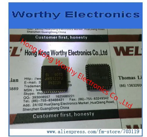 

Free shipping 10PCS/LOT IC 32BIT SRL PARALLEL 220V 44PLC Logic Shift Registers HV5122PJ-G