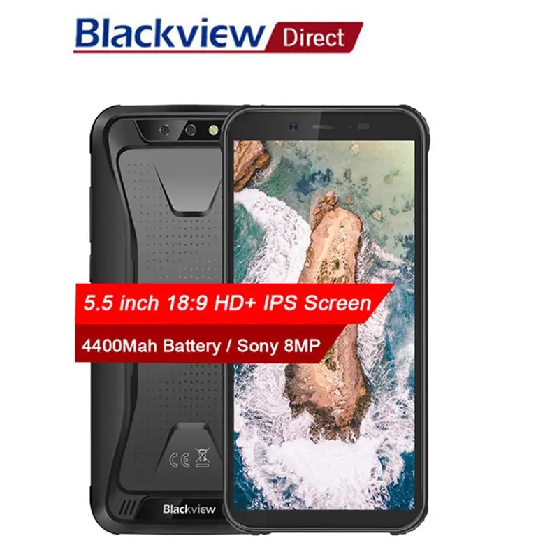 Новое поступление Blackview BV5500 IP68 Водонепроницаемый прочный смартфон 2 ГБ + 16 Гб 5