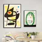 Домашнее украшение холст Печать художественные настенные картины для гостиной плакат печать на холсте картины испанская Joan Miro