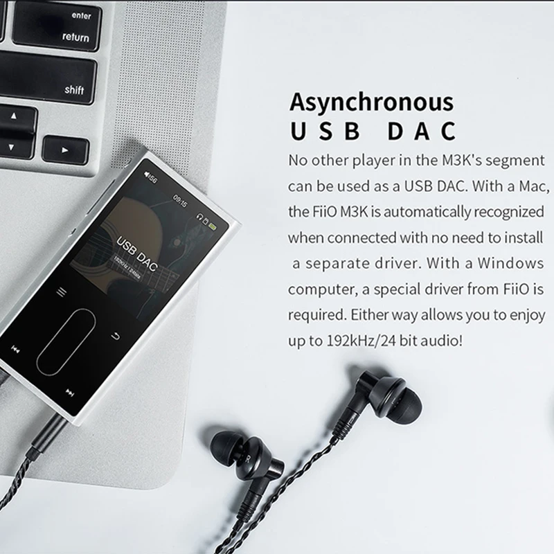 Металлический Чехол FiiO M3K для спорта аудио Мини ЖК экран Hi Fi mp3 плеер музыкальная