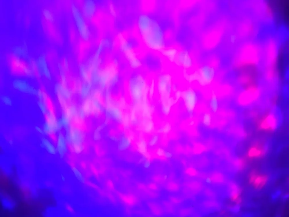 Горячая Распродажа ИК пульт для сцены 9 Вт RGB LED водная волна пульсационный эффект