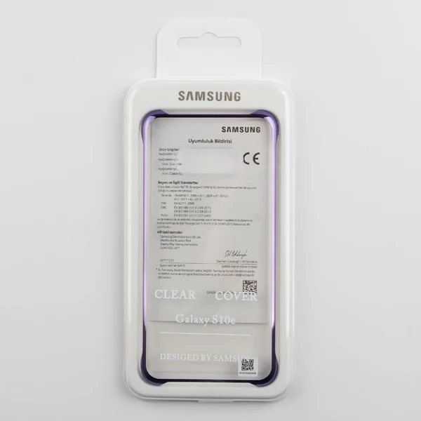 Purple Samsung прозрачный ТПУ чехол для телефона для samsung Galaxy S10 X SM-G9730 S10+ S10 Plus SM-G9750 S10e S10 E SM-G9700 - Цвет: Purple