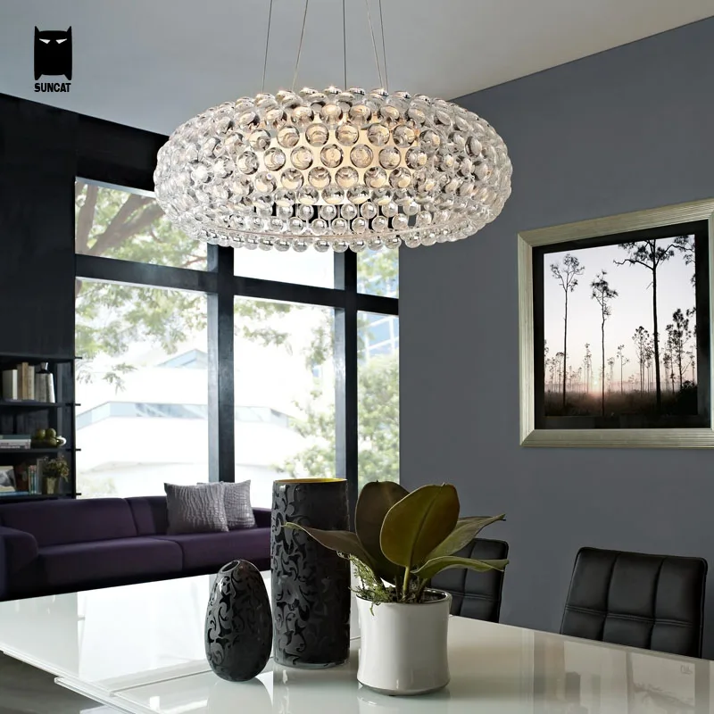 35/50/65 см кабош шар подвесной светильник современный Foscarini Lustre Avize Luminaria дизайн