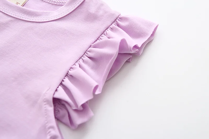 BibiCola/Одежда для новорожденных девочек детская одежда с милым смайликом топы +