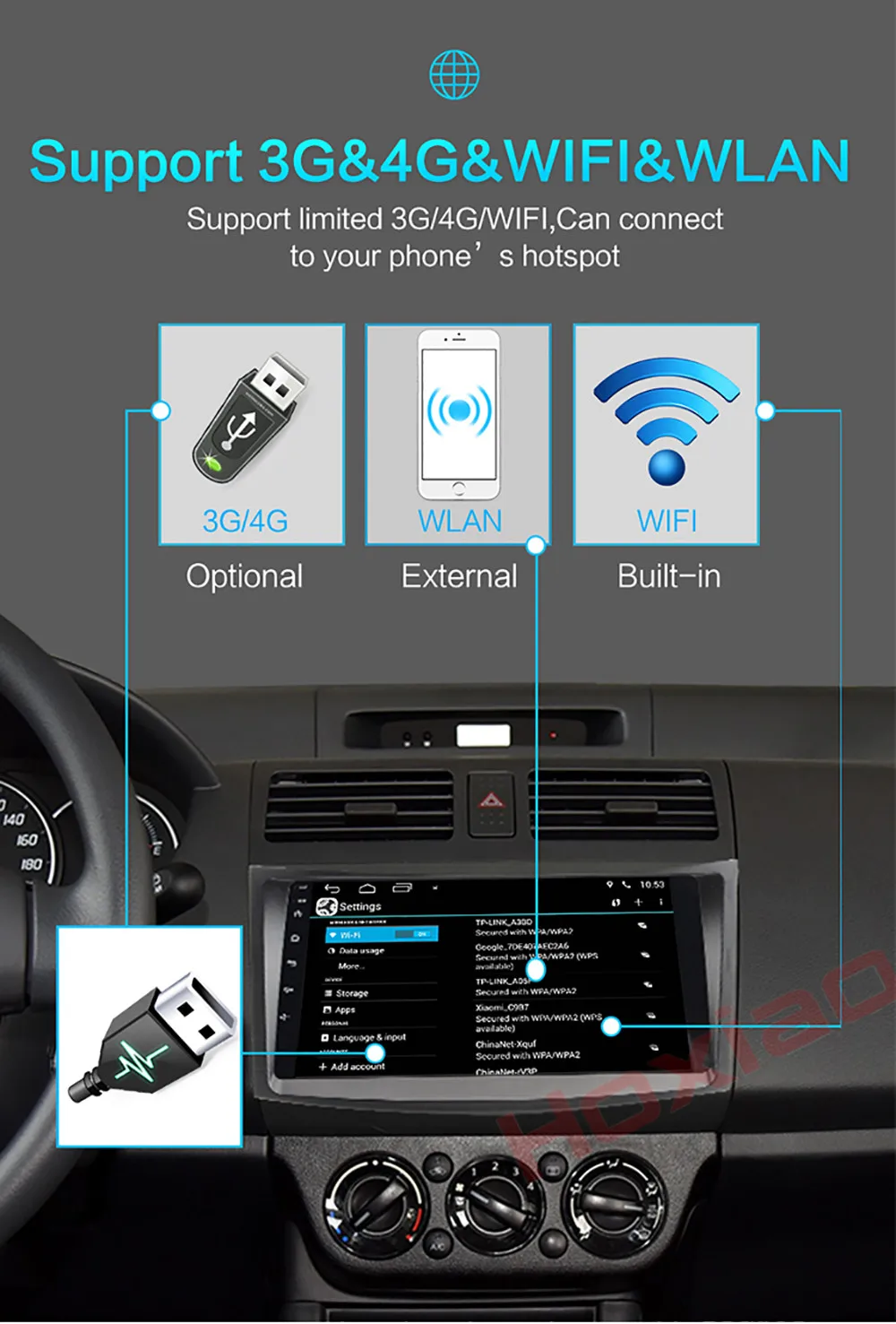 Автомобильный Android dvd-плеер для SUZUKI SWIFT 2011- 9 дюймов gps навигация wifi Can-Bus BT RDS 2 din Радио мультимедийный плеер
