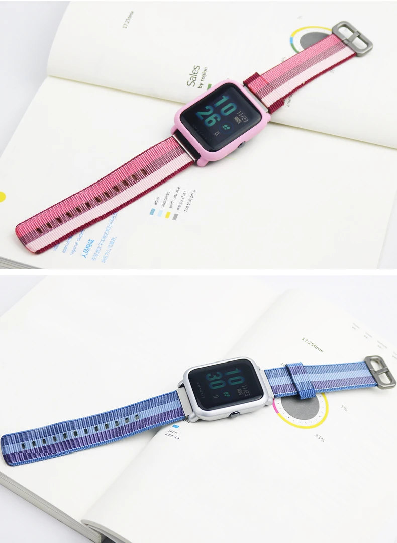 Amazfit Bip чехол PC Защитная крышка для Xiaomi Huami бампер Оболочка Легкий Смарт-часы аксессуары Молодежные красочные