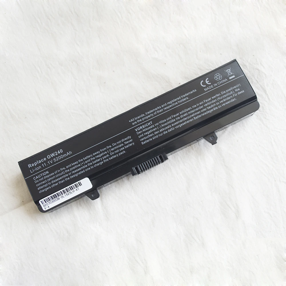 Новая аккумуляторная батарея для ноутбука Dell Inspiron Vostro 500 J399N G555N XR697 0F965N 312 0940 RN873 WK379