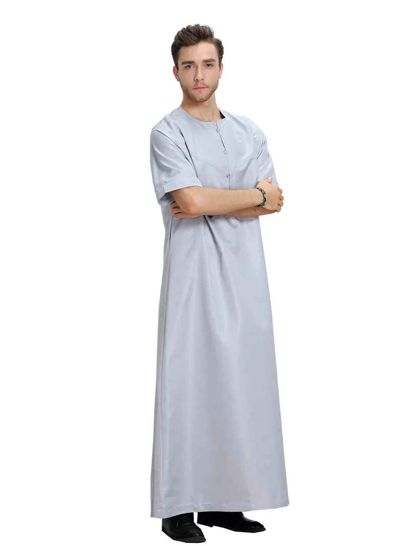 Мода Jubba Thobe мусульманская одежда для мужчин абайя Арабская Мужская jubba|jubba thobe|mens