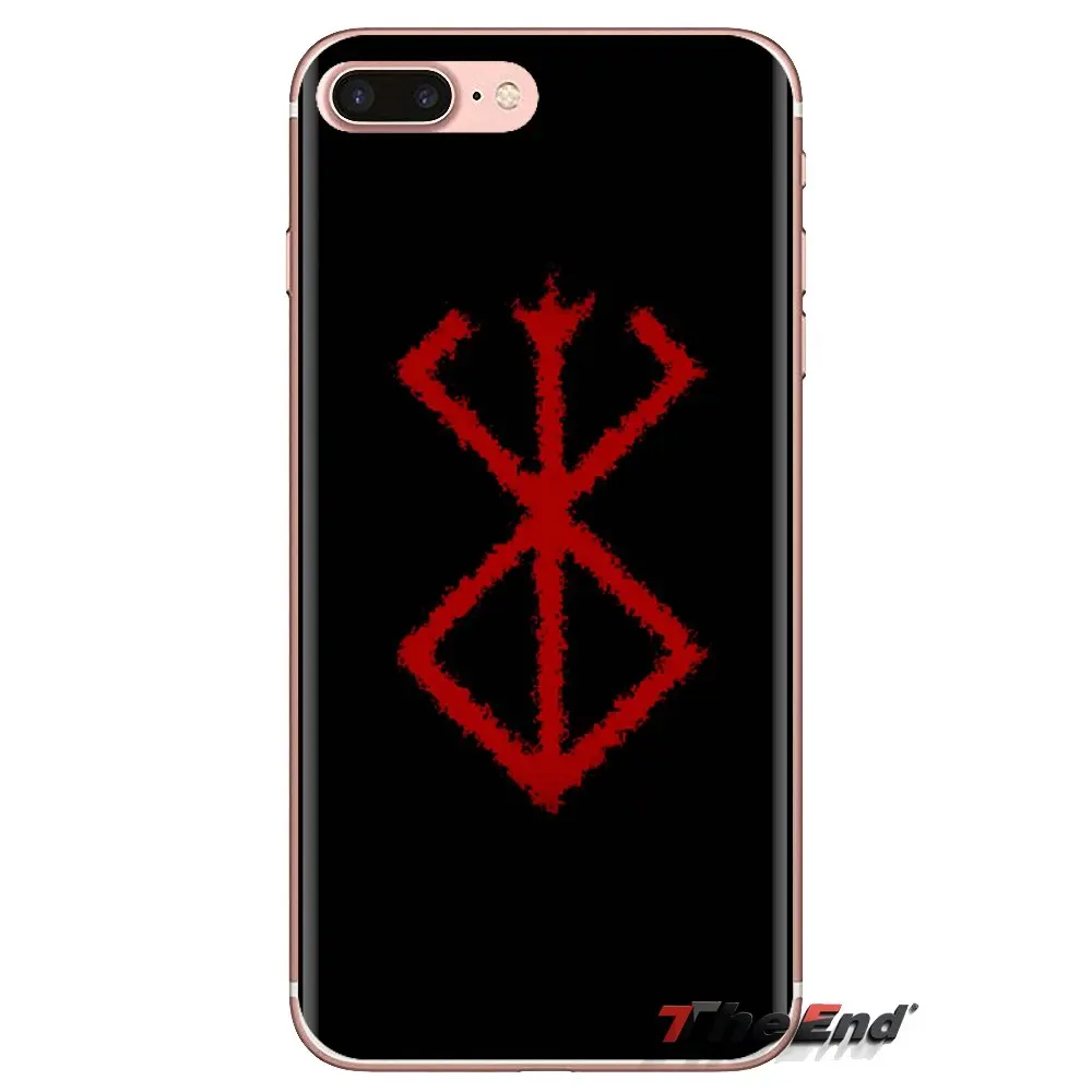 Для Xiaomi Mi4 Mi5 Mi5S Mi6 Mi A1 A2 5X6X8 9 Lite SE Pro Max Mix 2 3 2S Прозрачный чехол из ТПУ Japanese Anime BERSERK Art |