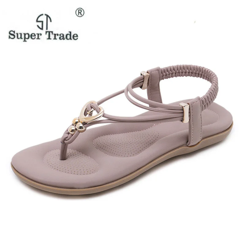 ST Супер Торговли Лето Для женщин Удобная обувь Sandalias Mujer Sandales Femme 2018 модерн пляжные