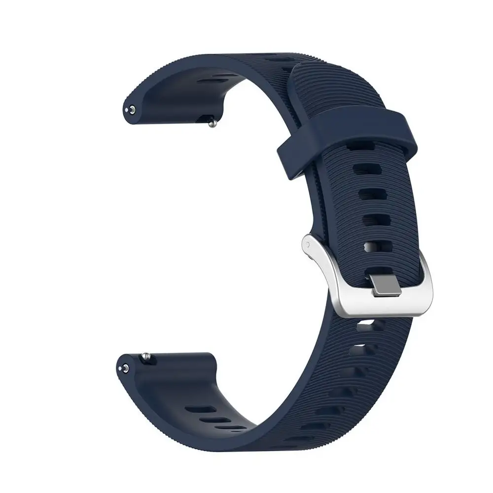 Ремешок для часов спортивный мягкий силиконовый сменный ремешок Garmin Forerunner 245 мм