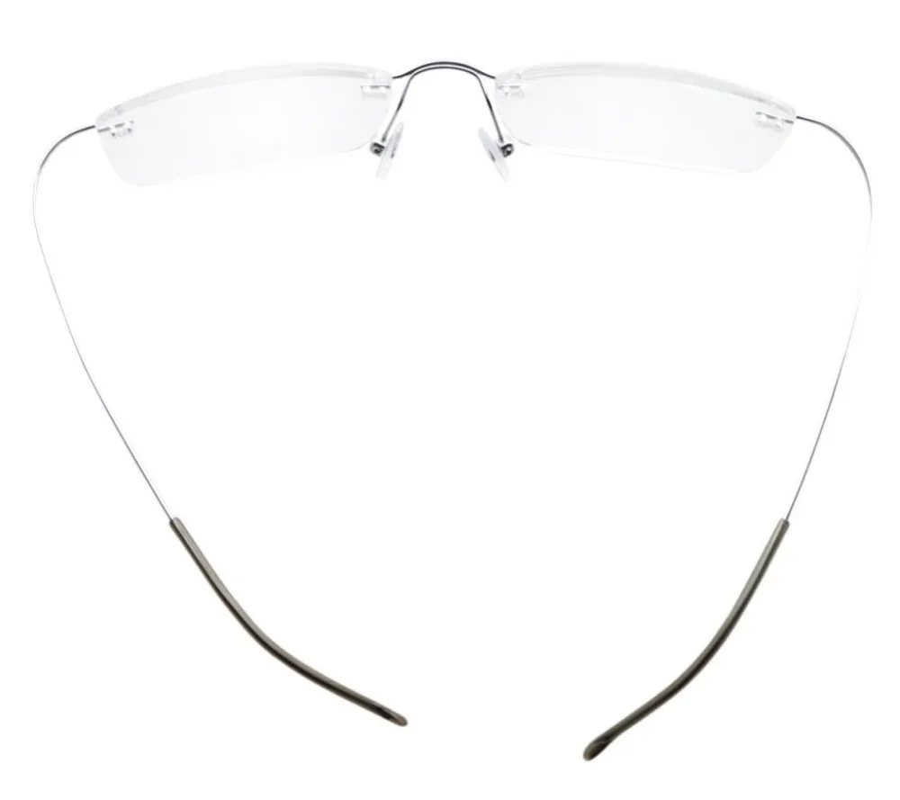 R1509 Eyekepper Титан без оправы очки для чтения для мужчин+ 0,0/0,5/0,75/1,0/1,25/1,5/1,75/2,0/2,25/2,5/2,75/3,0/