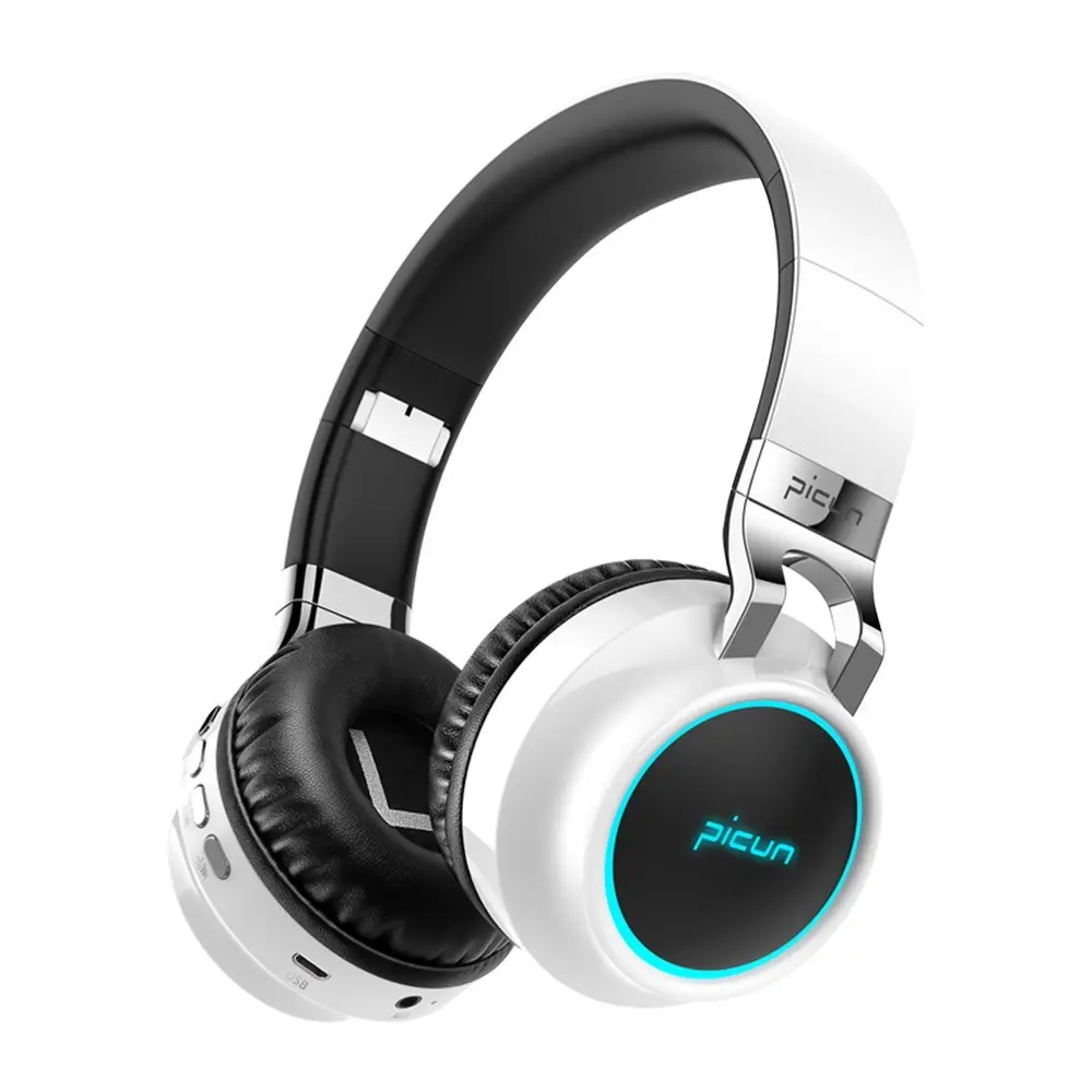 P60 Bluetooth наушники беспроводная гарнитура поддержка 7 видов цветов светящийся 24