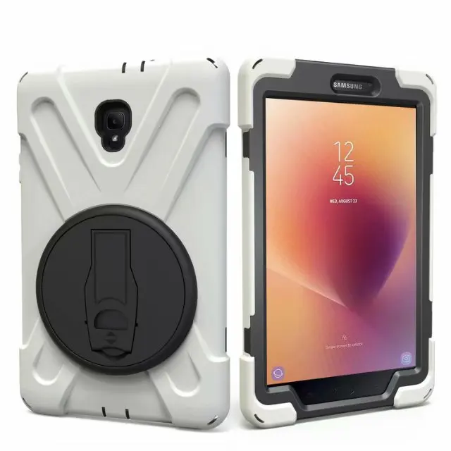 Для samsung Galaxy Tab A 8,0 T380 T385 чехол Amor Defender Cover Гибридный сверхмощный ударопрочный противоударный чехол для планшета - Цвет: Белый