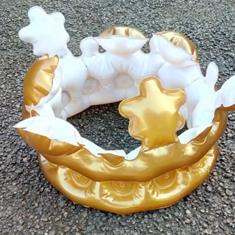 1 шт. надувная Корона украшение креативная Персонализированная шляпа товары для