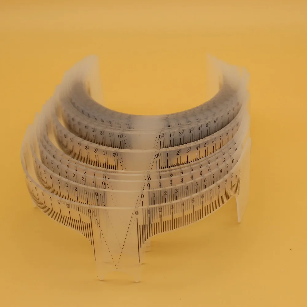 10 шт. линейка для бровей|Аксессуары татуажа| |