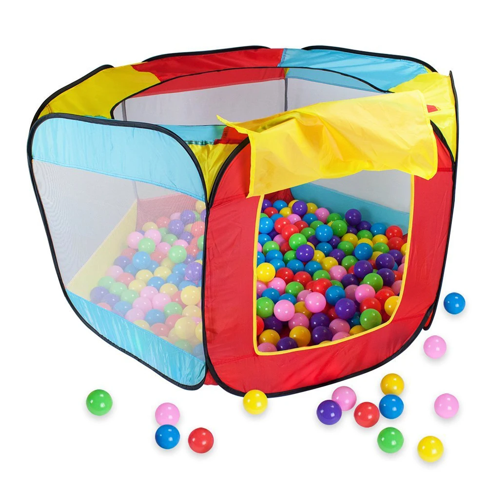 

Kids Play House Toy Tent Garden Playhouse Indoor Outdoor Easy Folding Baby Ocean Ball Pool Girl Boy Portable Game Tent Play Hut