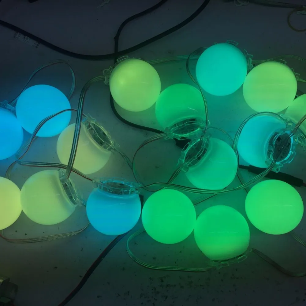 Адресная матовая крышка UCS1903 DC24V RGB Полноцветный пиксельный модуль Класс IP68
