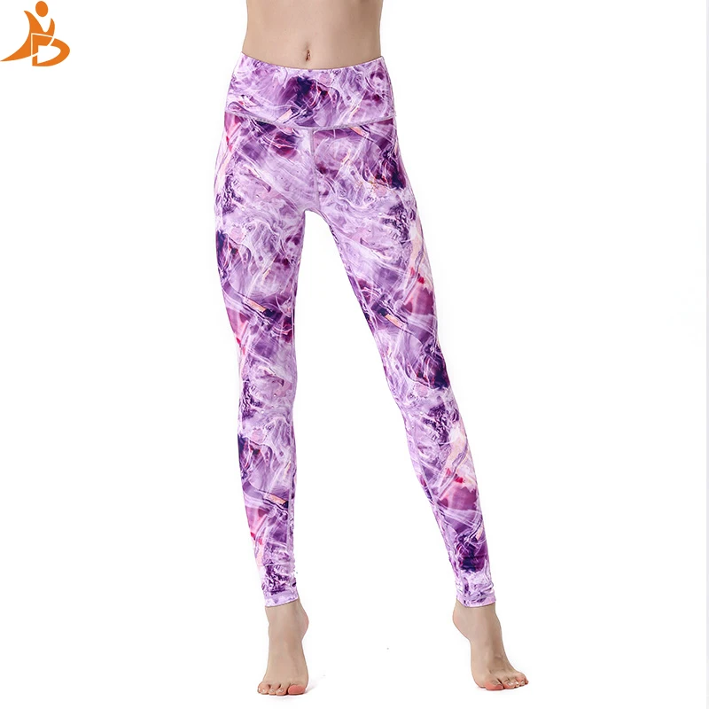 

2021 New Leggings Pants Push Up Female printed Fashion yoga leggings hip high waist leggings for Fitness running Women yoga Pant