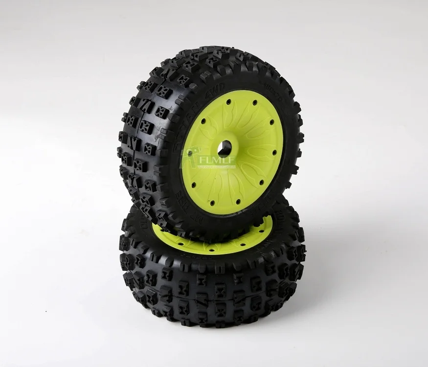 Шипованное колесо шины герметичные обода набор подходит для 1/5 Losi 5ive T Rovan LT Kingmotor X2