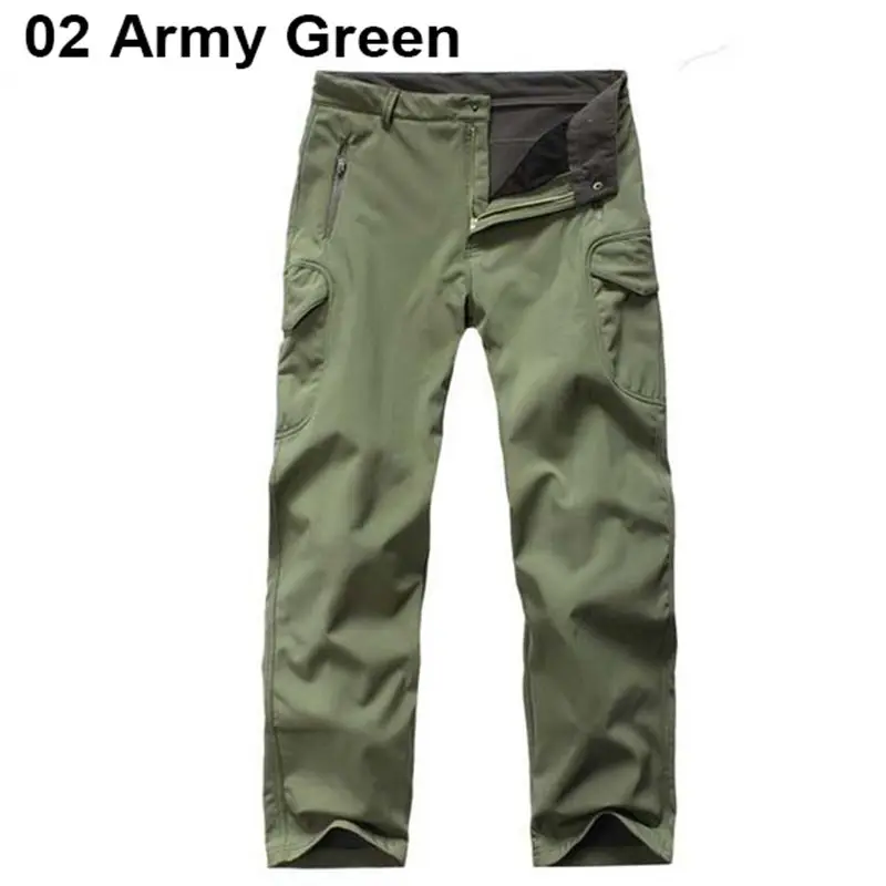 Брюки мужские с флисовой подкладкой и защитой от ветра|pants waterproof|waterproof windproofoutdoor