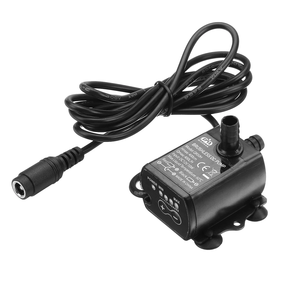 Водяной насос QR50H DC 12V 4M 10 Вт 400 л/ч Бесщеточный погружной с двигателем|Насосы| |