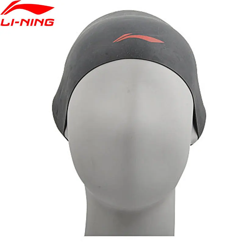 Li Ning унисекс профессиональные однотонные кепки для плавания защищающие наушники