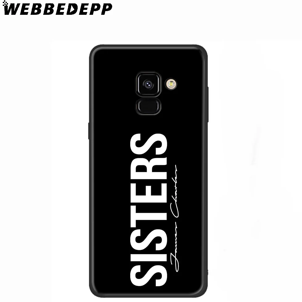 Мягкий чехол James Charles Sister для Samsung Galaxy A10 A30 A40 A50 A60 A70 M10 M20 M30 M40 Note 8 9 10 Plus |