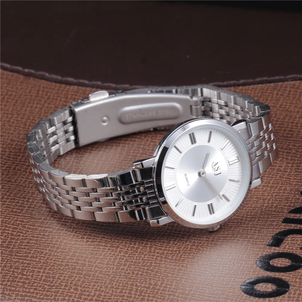 2017 МОДНЫЕ ЖЕНСКИЕ НАРЯДНЫЕ часы Роскошные женские повседневные Женские Простые