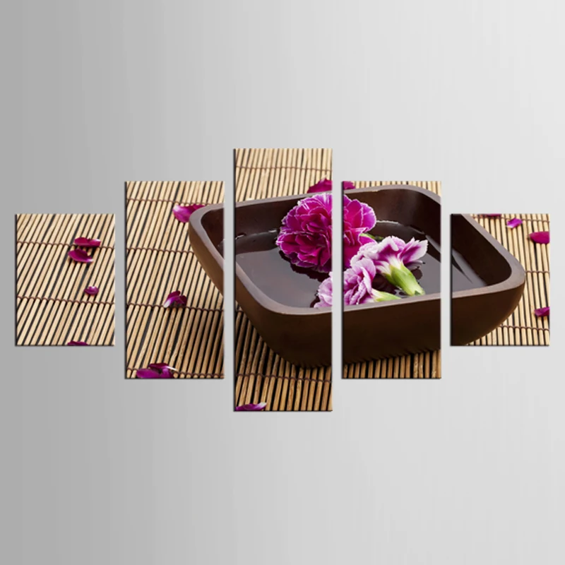 5 шт./компл. Красивый букет гвоздиков картина искусство украшение дома гостиная