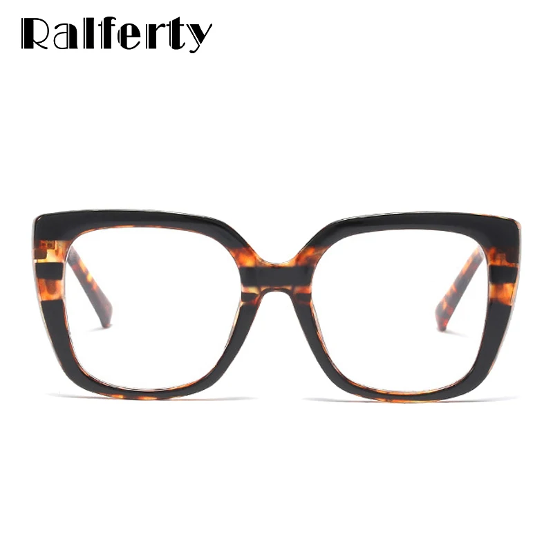 Ralferty 2019 Ретро леопардовая оправа для очков женские очки глаз весенние дужки