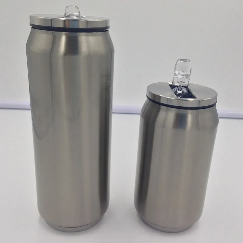 Quevinal 20 штук 12oz/17 унций термос с двойными стенками жестяной банки вакуумного
