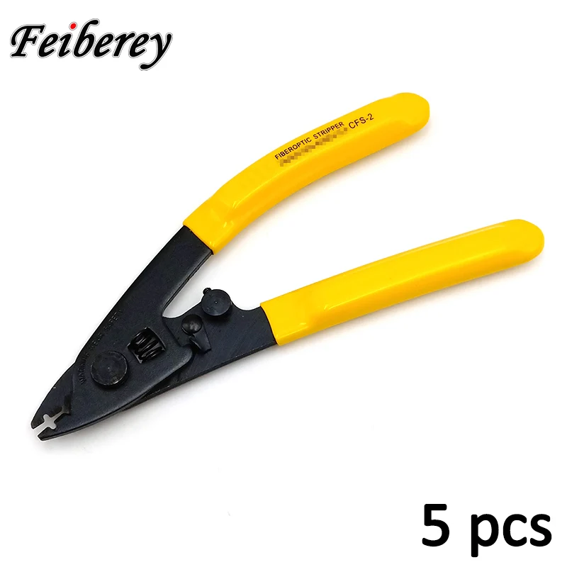 CFS-2 5pcs 5 шт. CFS-3 CFS-2 CFS 2 3 FTTH инструмент для зачистки оптического волокна плоскогубцы волоконно-оптический инструмент для зачистки проводов волоконно-оптический кабель для зачистки - Цвет: CFS-2 5pcs
