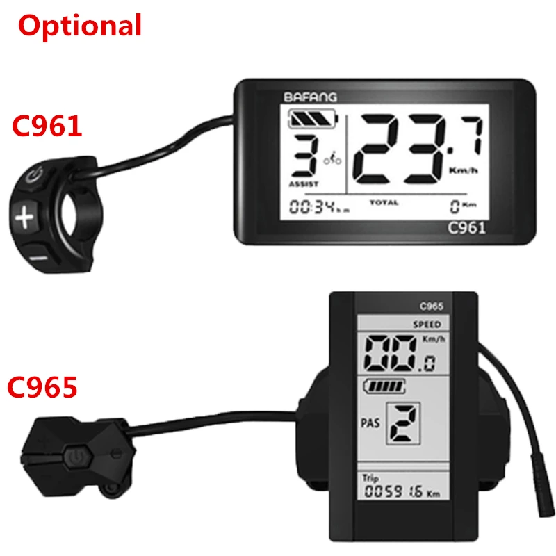 Bafang 8fun 48V 350W BBS01B комплекты моторов с 17AH Hailong литиевая батарея C965 C961 электрические