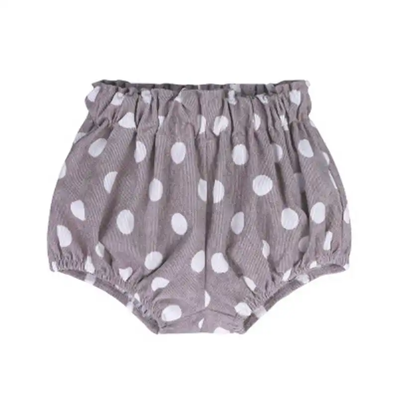 Новый рюшами для маленьких девочек шорты младенцев из чистого хлопка малышей