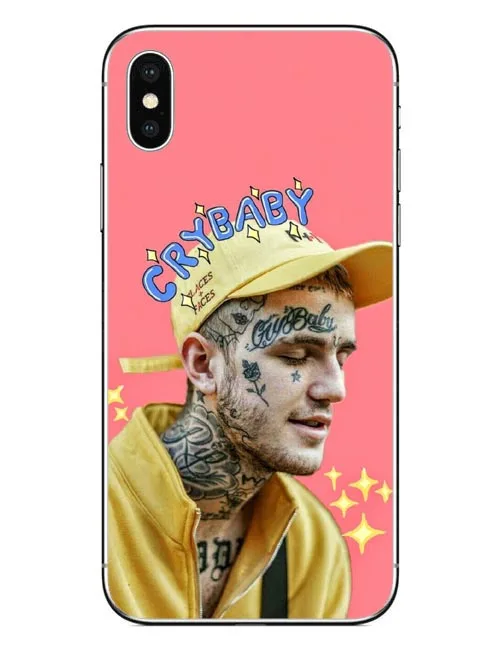 Чехлы для телефонов плач птица iPhone X 10 Lil Peep Bo открытый Жесткий ПК чехол 8 Plus 7 7Plus 6 XR