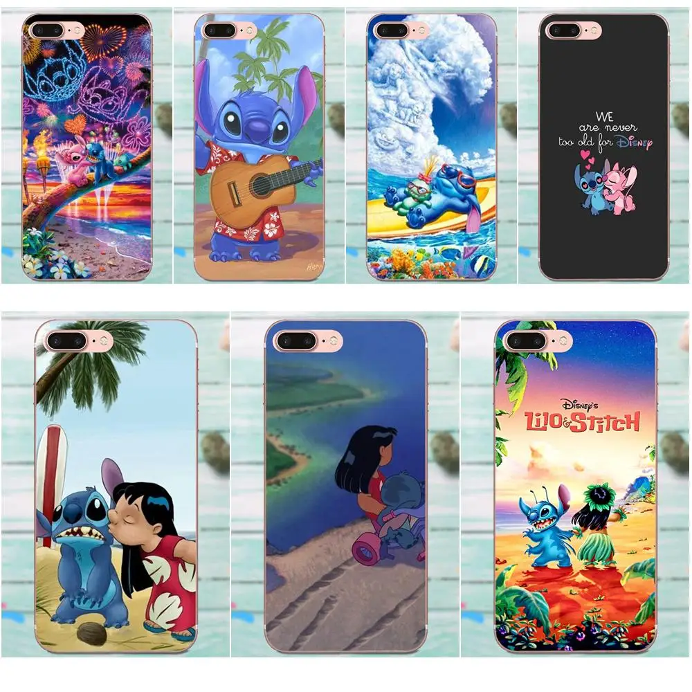 Мягкий с рисунком из ТПУ чехол для Galaxy J1 J2 J3 J330 J4 J5 J6 J7 J730 J8 2015 2016 2017 2018 mini Pro Lilo And