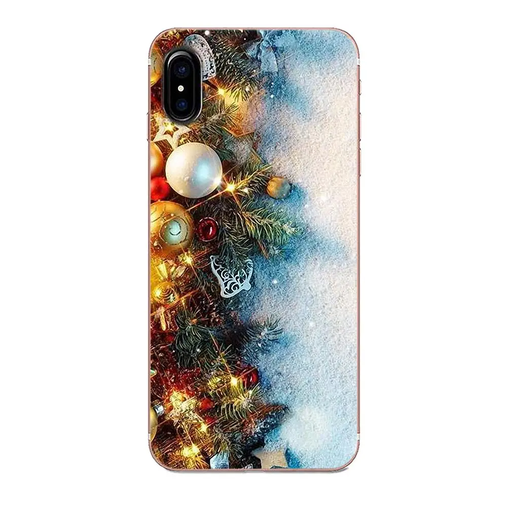 Новогодние подарки Рождество для Xiaomi Mi3 Mi4 Mi4C Mi4i Mi5 Mi 5S 5X 6 6X A1 Max Mix 2 Note 3 4 TPU чехол