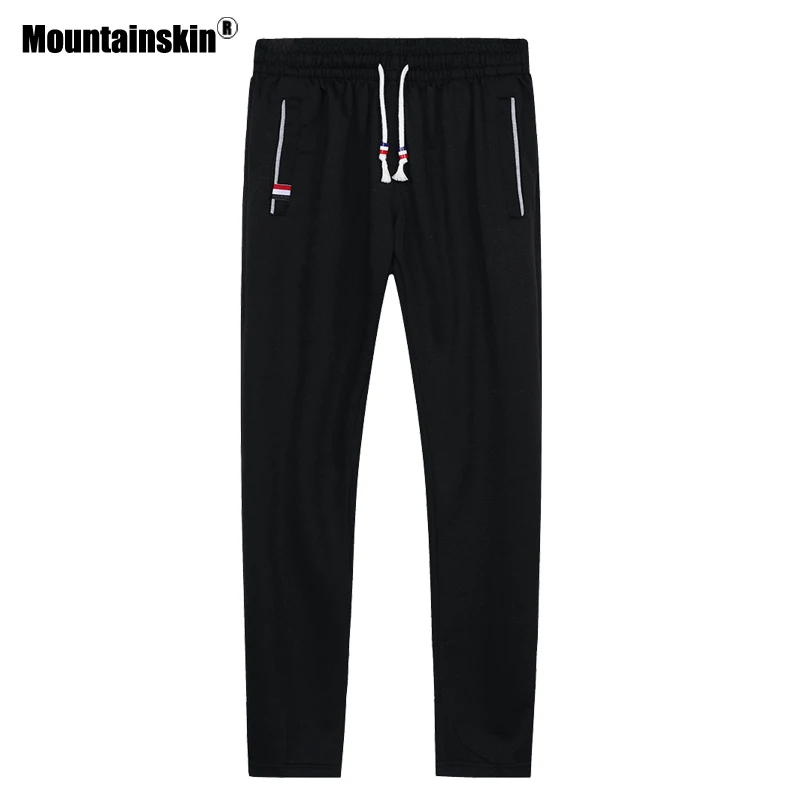 Мужские трикотажные спортивные брюки Mountainskin повседневные штаны для фитнеса с