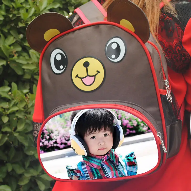 Bee школьный рюкзак для детей девочек мальчиков Медведь обезьяна сумки рекламы