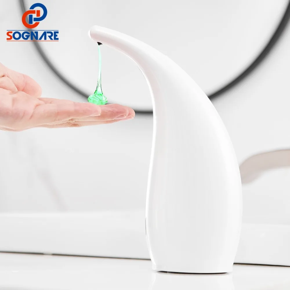 sognare 300ml smart sensor soap dispenser liquid touchless hand soap dispenser automatic sink dispenser kitchen bathroom gadget free global shipping