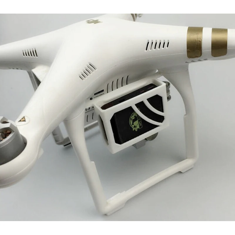 FPV 3D Printed DJI Phantom 3 Professional Advanced TK102 GPS Tracker Mounting Bracket Protector Mount Holder with Screwdriver |