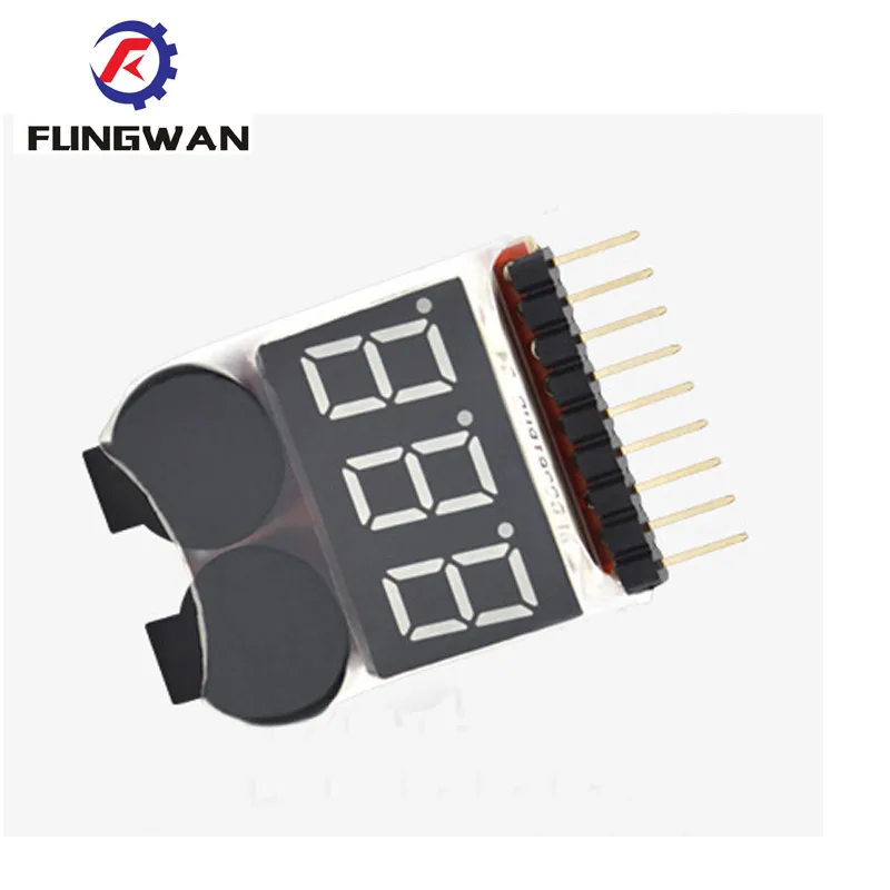 Тестер низкого напряжения на литий ионных батареях 20 шт. 1 8 сек|low voltage buzzer alarm|buzzer
