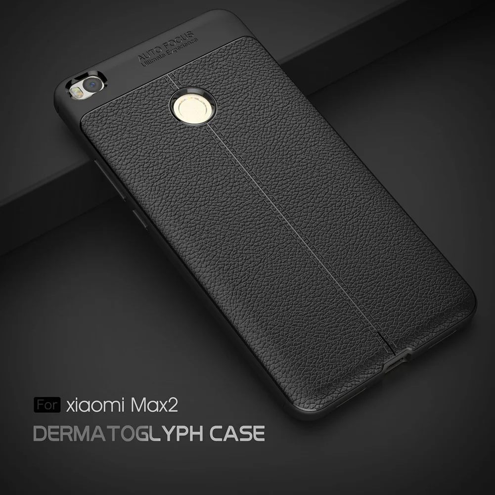 UPaitou Dermatoglyph мягкий чехол из ТПУ с принтом "для Xiaomi mi Max 2 текстуру кожи силикона
