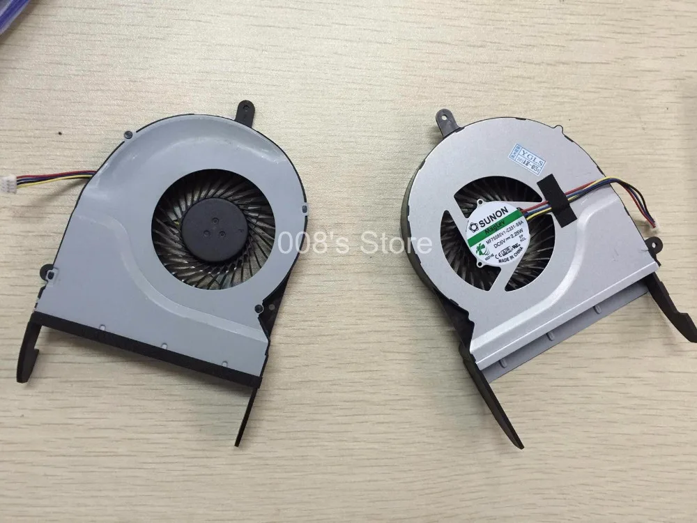 

New Laptop CPU Cooling Cooler Fan For ASUS Notebook N551Z N551ZU For SUNON MF75090V1-C331-S9A DC 5V 2.25W 4 Pins